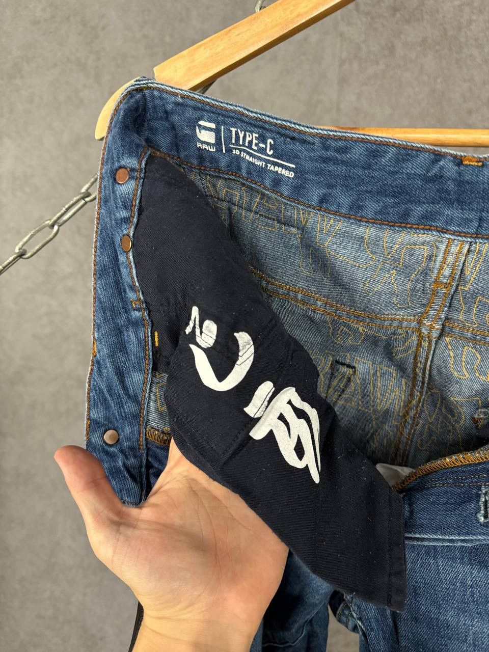 G-Star G Star Raw asymmetric jeans Size US 30 / EU 46 - 11 Thumbnail