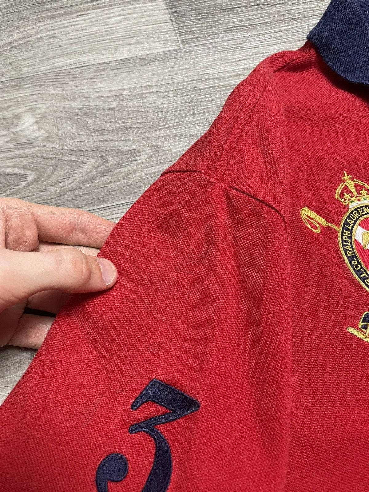 Polo Ralph Lauren Polo Ralph Lauren Summer Classic Big Ponny Logo Polo Shirt Size US XL / EU 56 / 4 - 6 Thumbnail