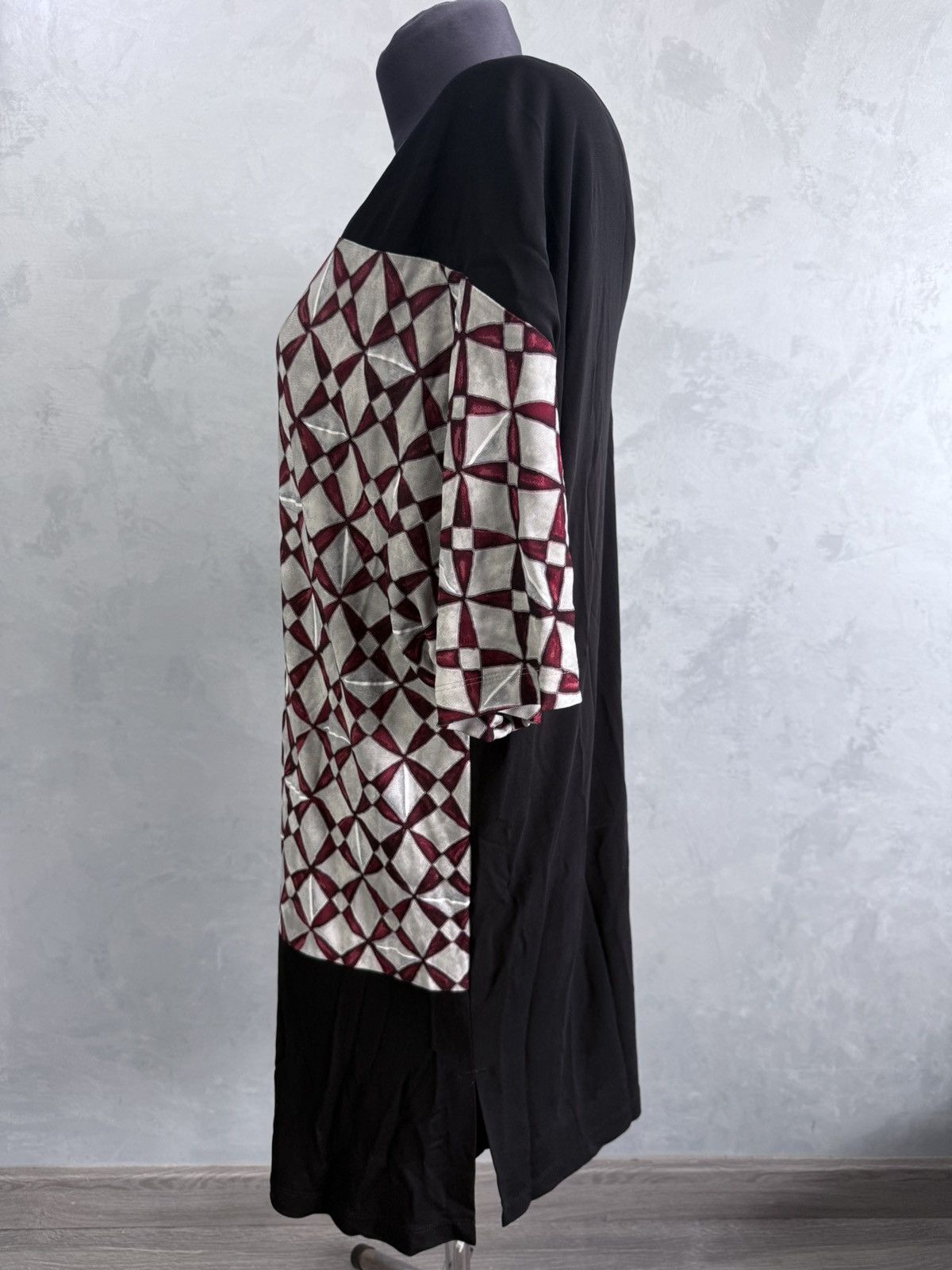 Balenciaga Balenciaga Paris Mosaique Print Dress Top Black Multicolour Size S / US 4 / IT 40 - 4 Thumbnail