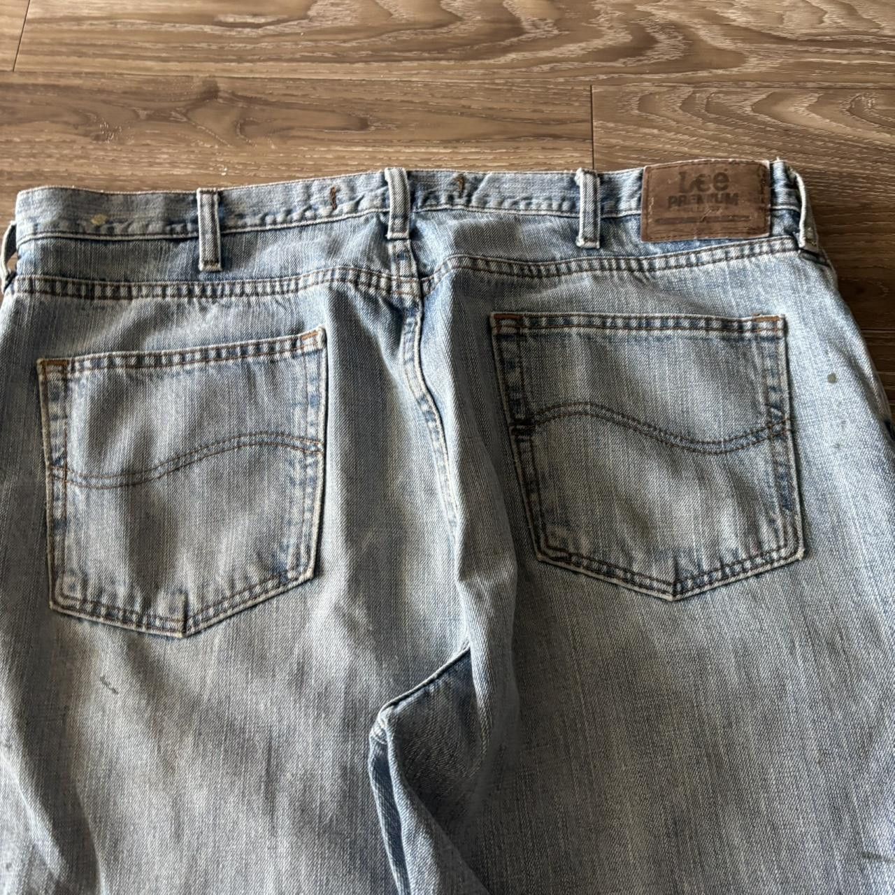 Vintage Crazy Vintage Y2K/2000s Grunge Light Wash Denim Jeans! 38x32 Size US 38 / EU 54 - 7 Thumbnail