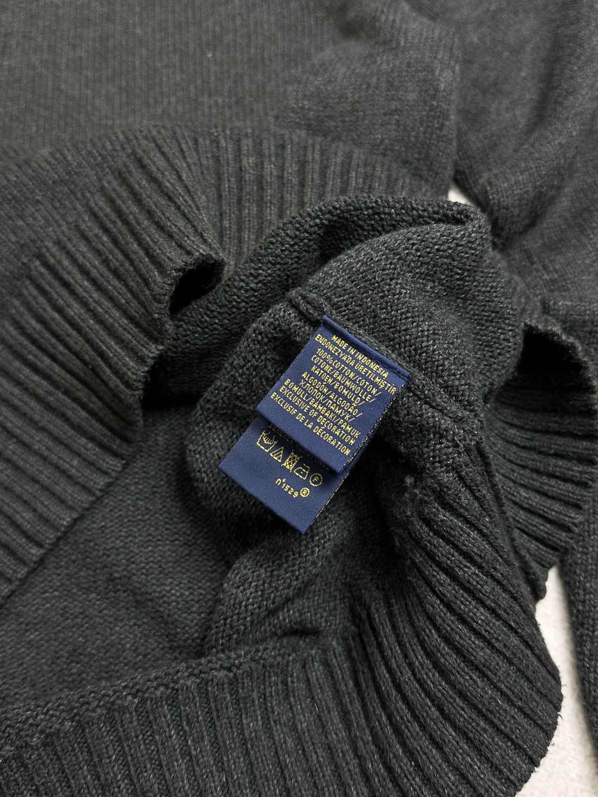 Polo Ralph Lauren Vintage Polo Ralph Lauren Wool Knit Sweater Rare Mens M Size US M / EU 48-50 / 2 - 6 Thumbnail