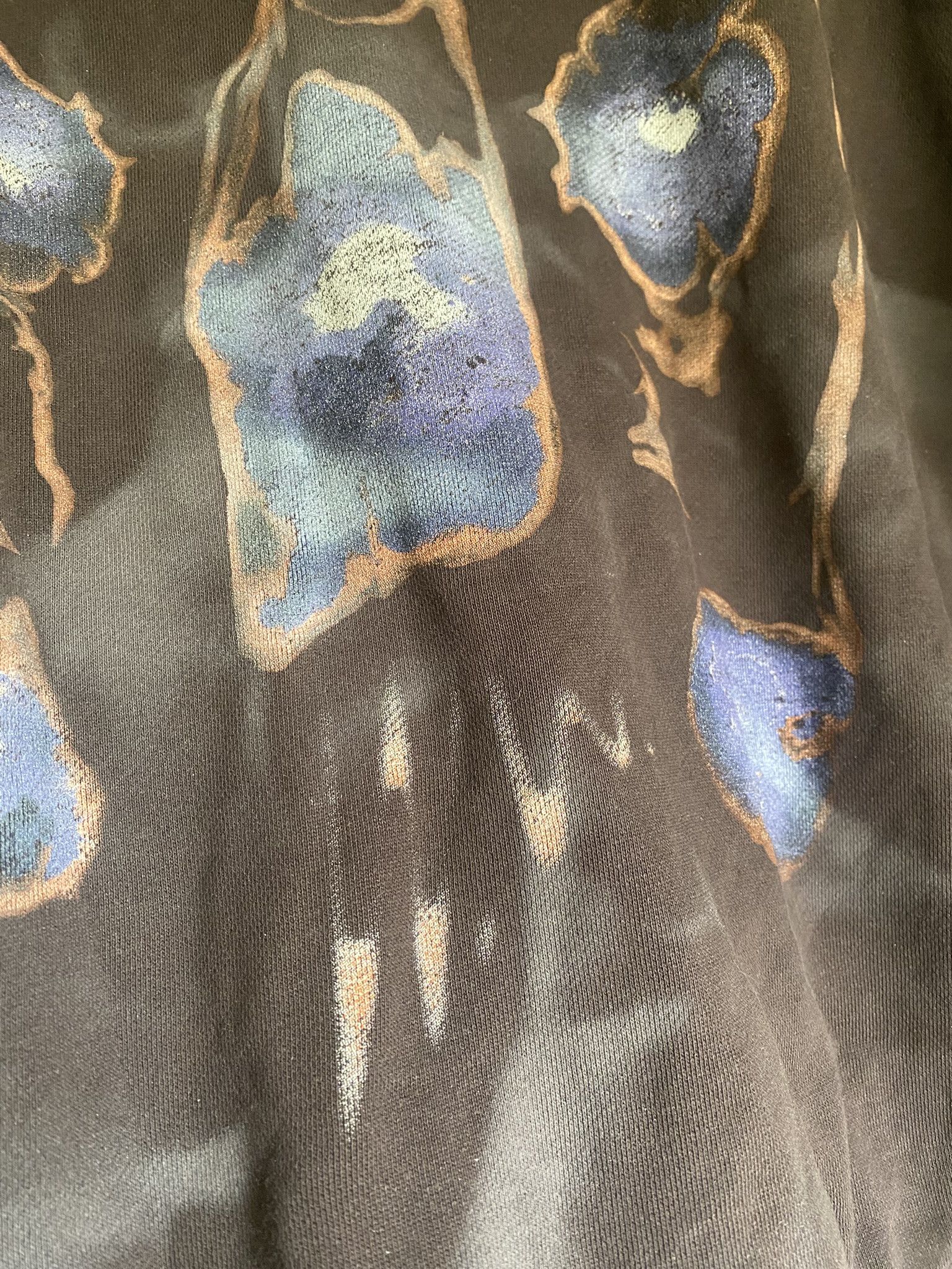 Acne Studios $340 - Hades Floral Zip - Dark Coffee Size US M / EU 48-50 / 2 - 19 Thumbnail