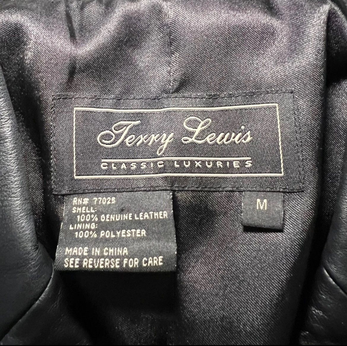 Other VTG 90s Terry Lewis Luxuries Leather Trench Coat Womens M Size M / US 6-8 / IT 42-44 - 3 Thumbnail