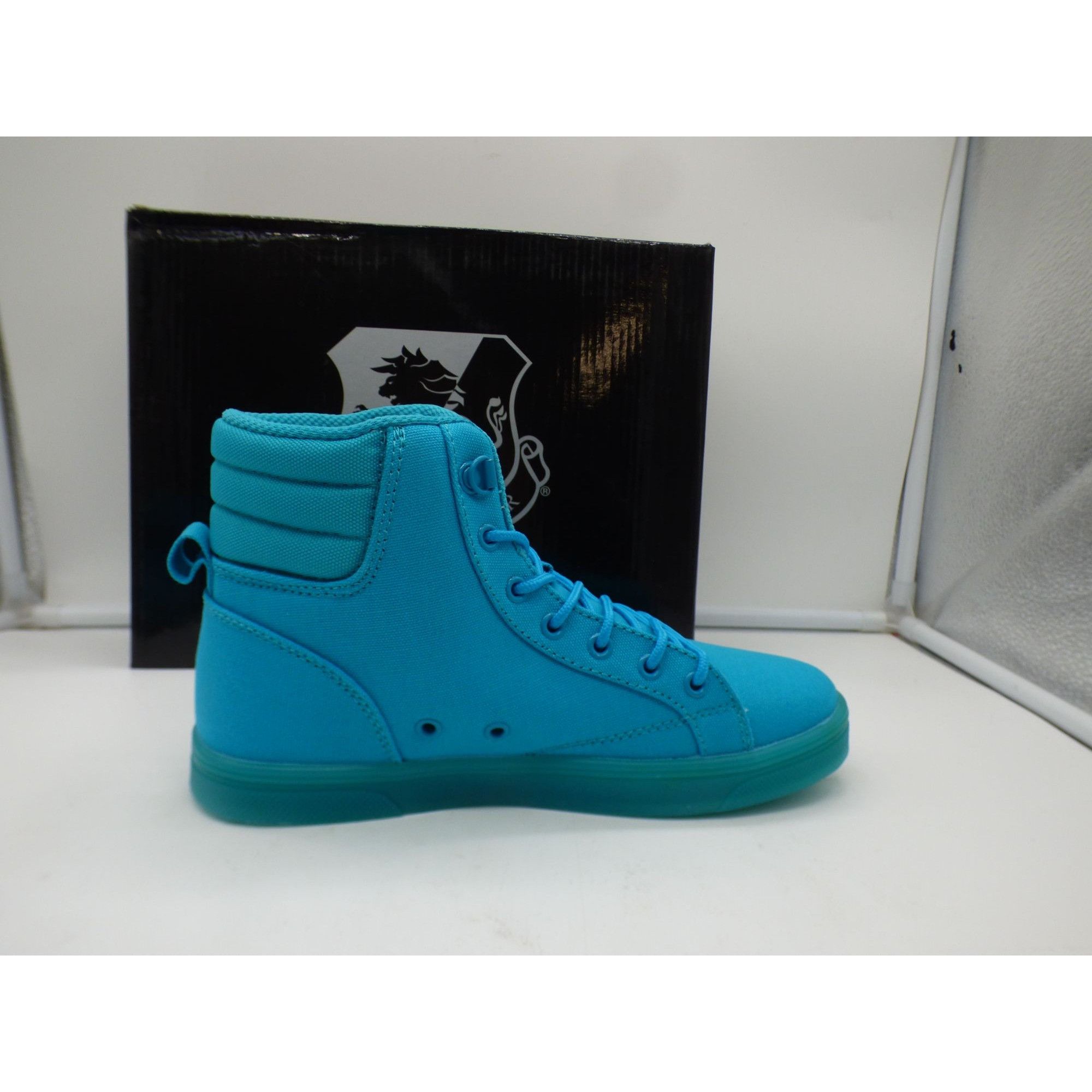 Vlado Vlado Footwear Athena Women’s HI-top Sneaker, Turquoise, Sz. Size US 6 / IT 36 - 4 Thumbnail