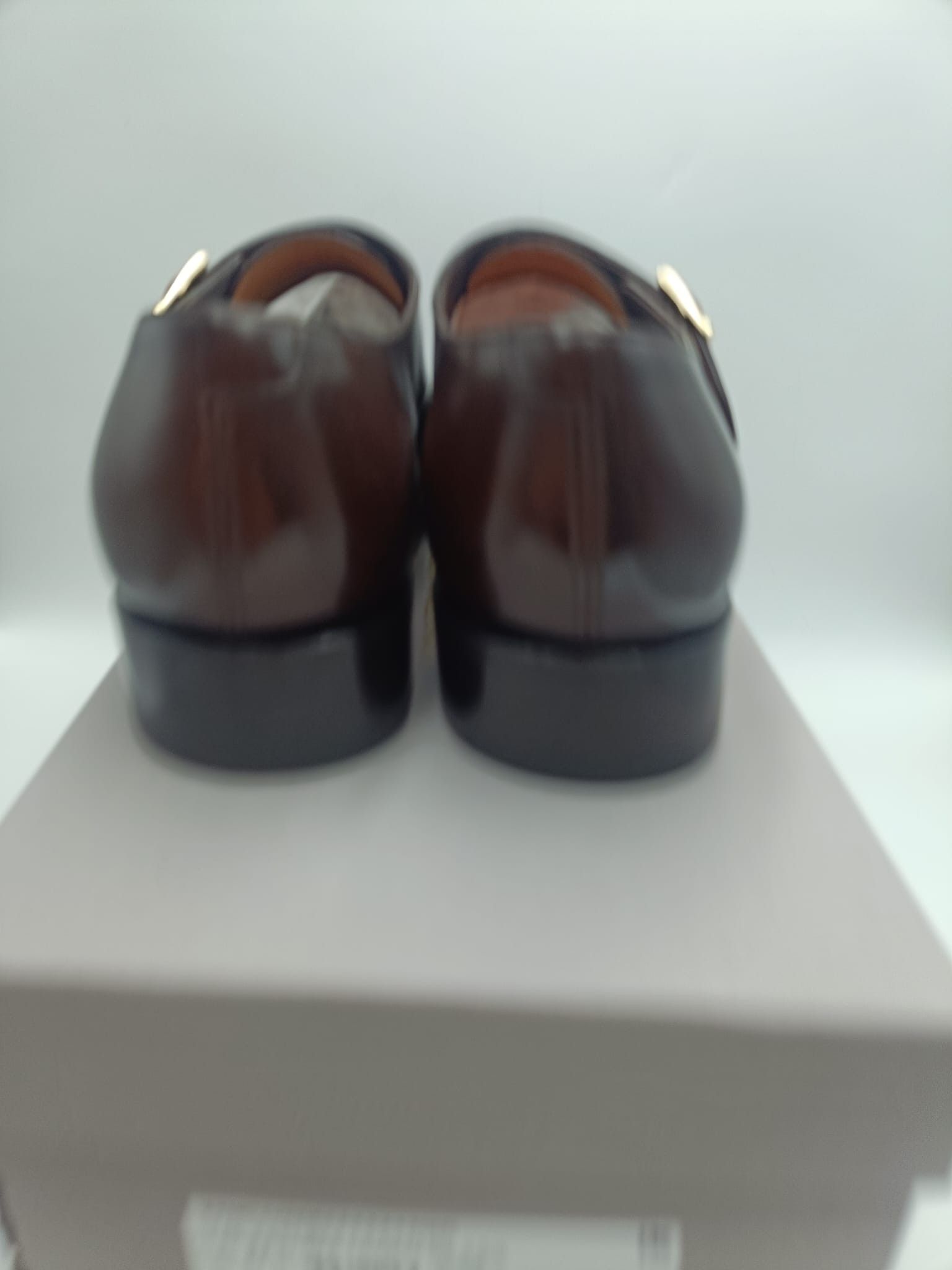 Santoni Santoni double monk strap shoes in dark brown leather Size US 8.5 / EU 41-42 - 6 Thumbnail