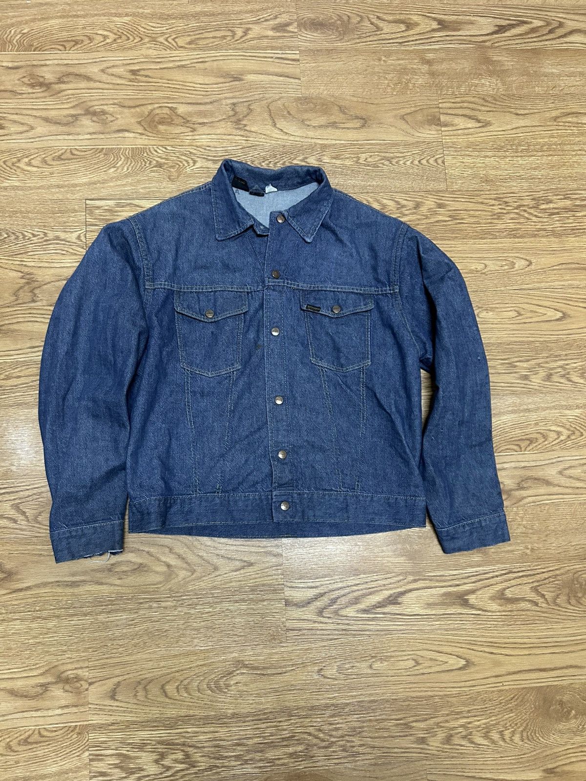 Sears × Vintage Vintage Genuine Roebucks Sears Denim Jacket Size US L / EU 52-54 / 3 - 1 Thumbnail