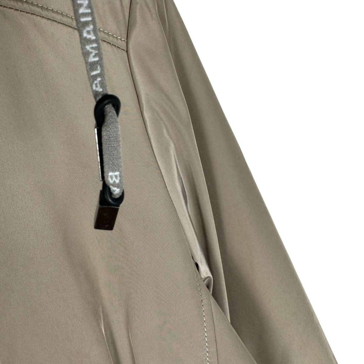 Balmain 🌟BALMAIN HOODIE MONOGRAM INSIDE LONG COAT JACKET Size L / US 10 / IT 46 - 6 Thumbnail