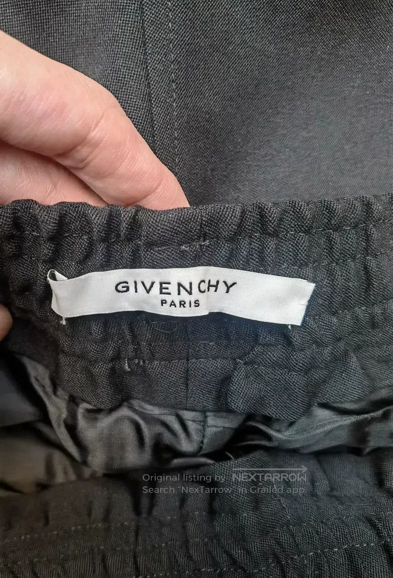 Givenchy Givenchy SizeXS Loose-fit star patchwork wool sports pants Size US 30 / EU 46 - 5 Thumbnail