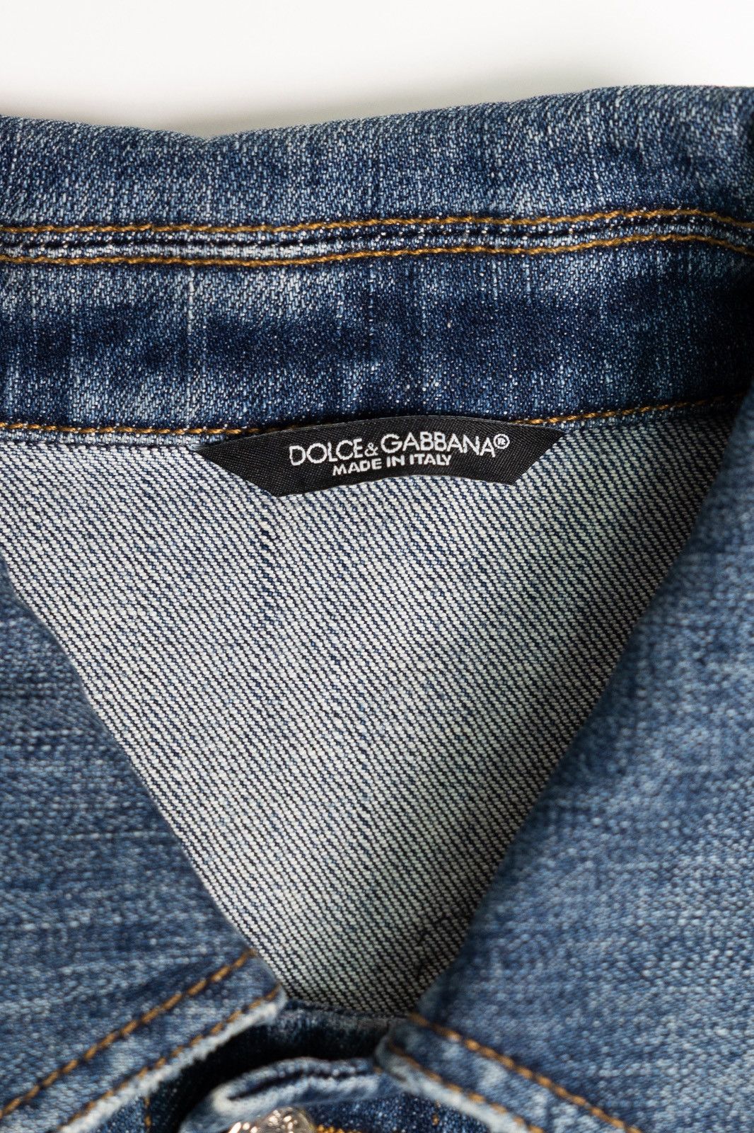 Dolce & Gabbana Dolce & Gabbana Sequin Patch Denim Jacket Size US M / EU 48-50 / 2 - 6 Thumbnail