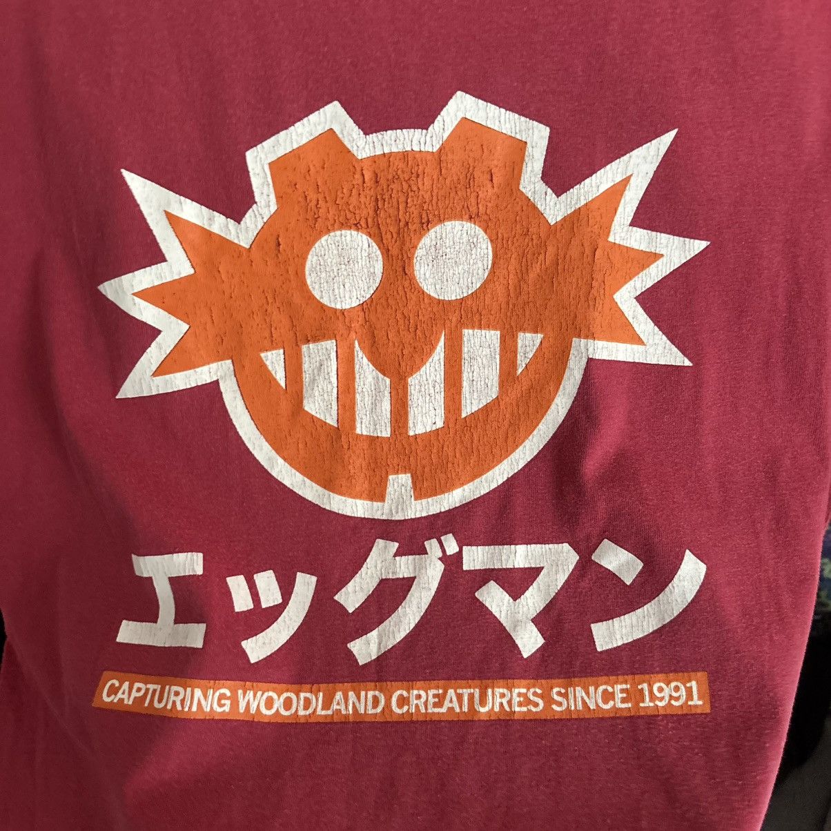 Sonic Lab Vintage Y2K Faded and Distressed Print Sonic T-Shirt Size US M / EU 48-50 / 2 - 4 Thumbnail