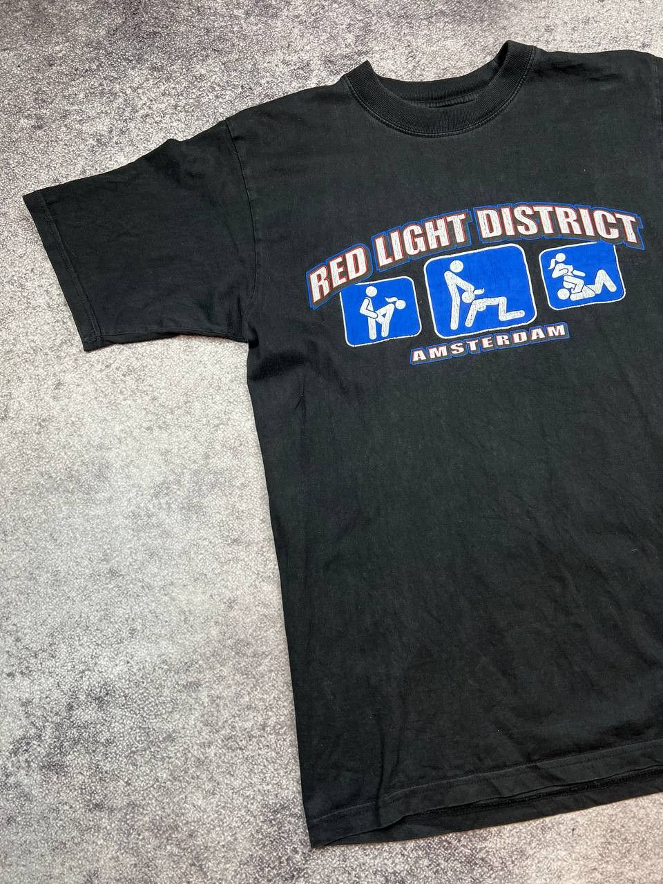 Vintage Vintage Red Light District Amsterdam T-Shirt Humor Tee Size US S / EU 44-46 / 1 - 2 Thumbnail