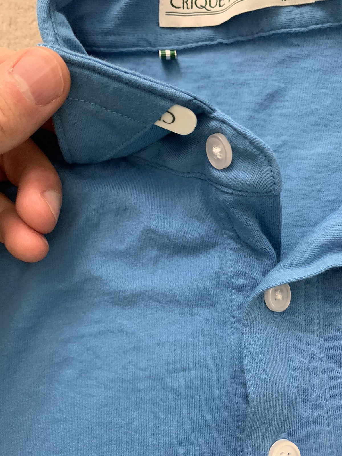 Criquet Criquet Slim Fit Pocket Polo Size US M / EU 48-50 / 2 - 4 Thumbnail