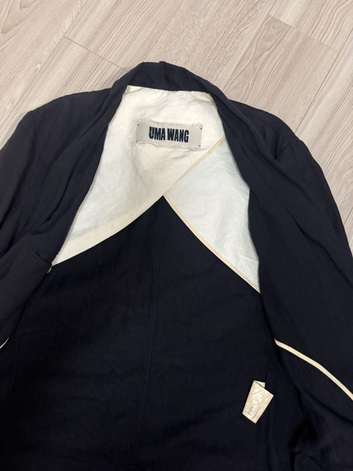Uma Wang UMA WANG Linen Jacket Size US XL / EU 56 / 4 - 9 Thumbnail