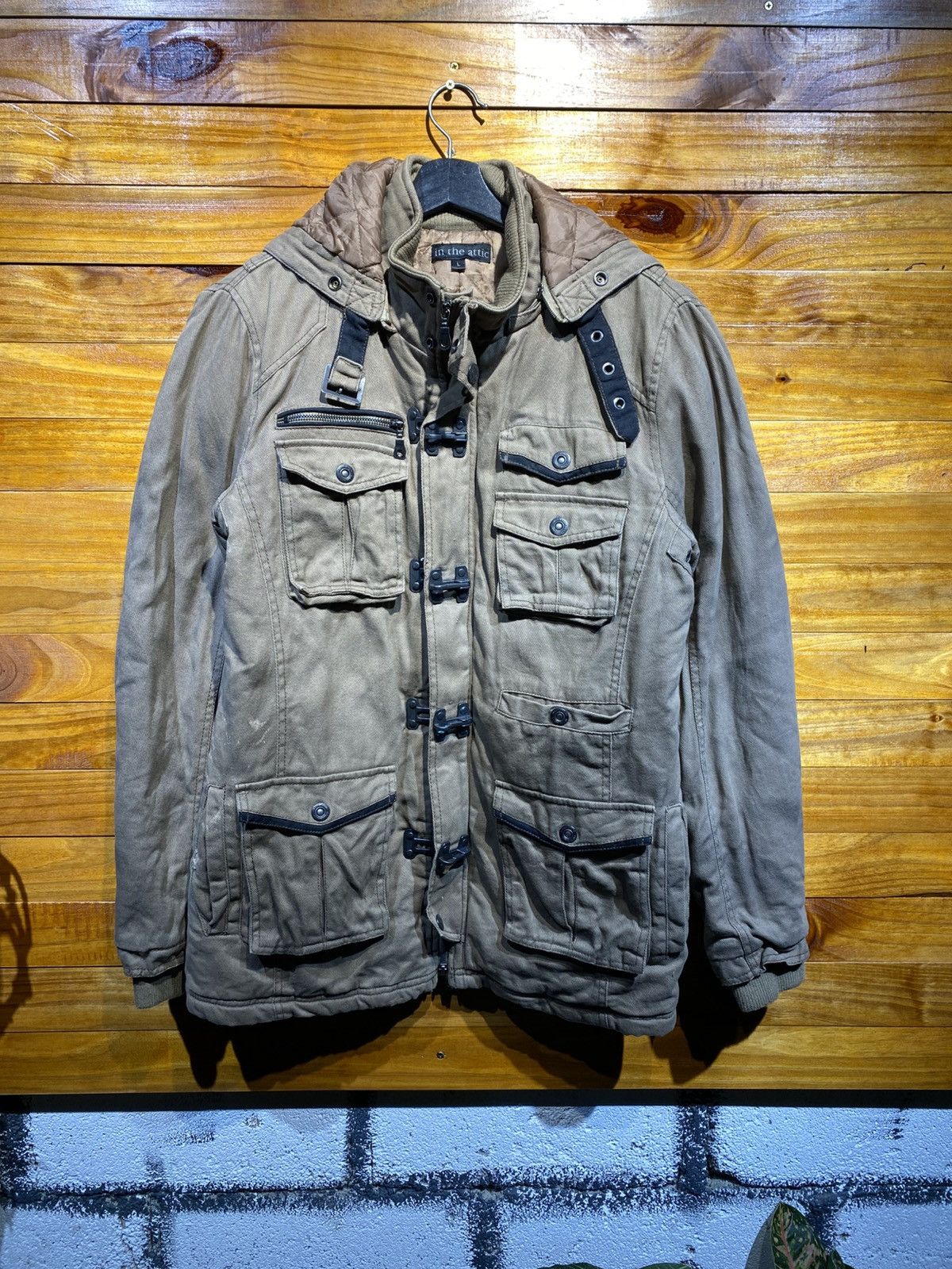 In The Attic In The Attic Military Field Jacket – Multi-Pocket Design Size US M / EU 48-50 / 2 - 3 Thumbnail