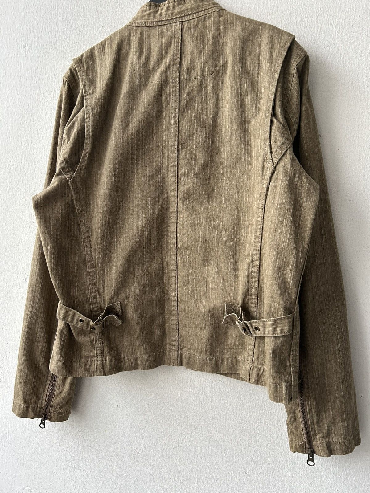 If Six Was Nine Rare Zipper Bondage Jungle Jacket Size US M / EU 48-50 / 2 - 9 Thumbnail