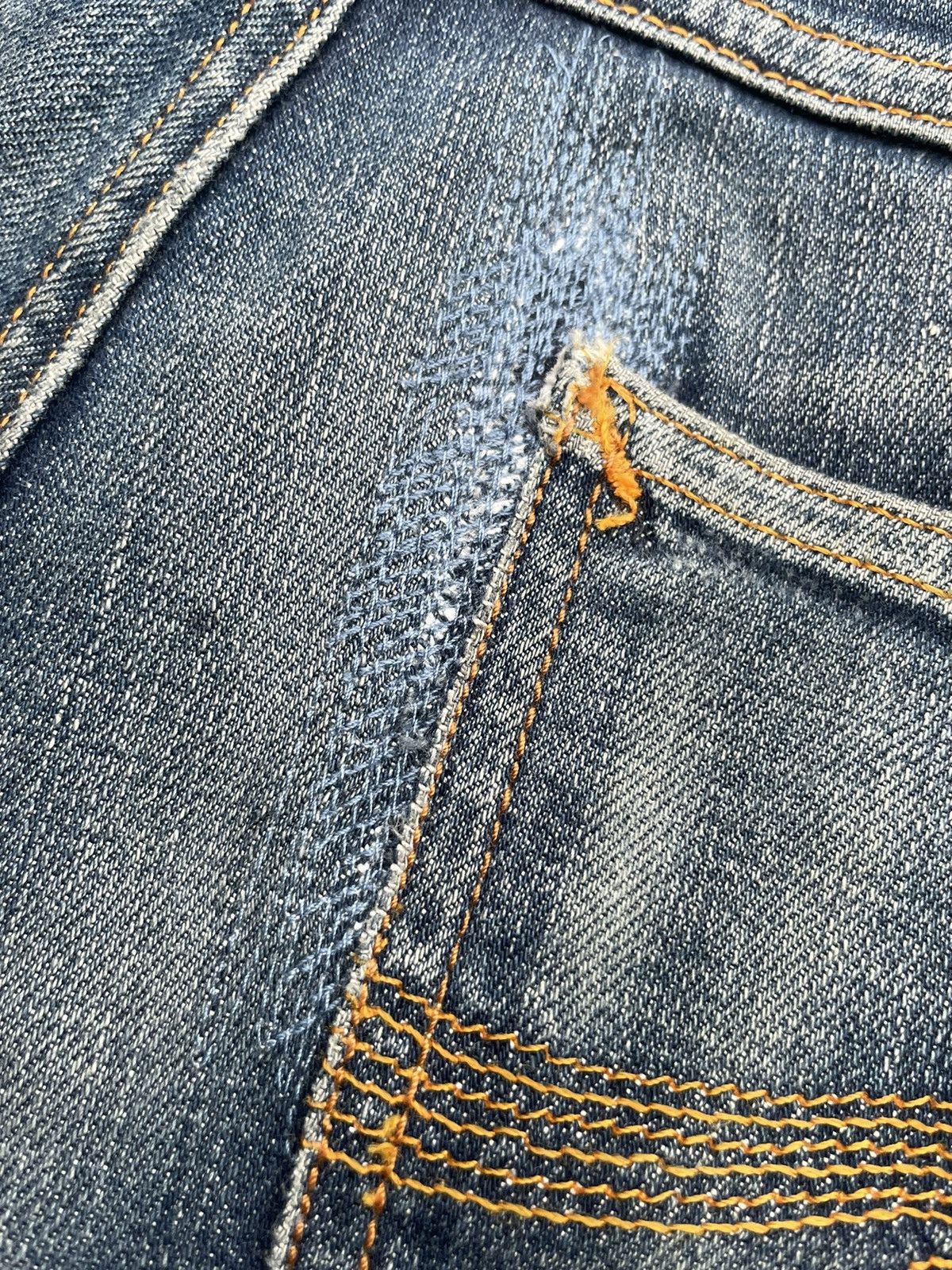 Nudie Jeans Vintage Nudie Faded & Distressed Denim Size US 30 / EU 46 - 13 Thumbnail