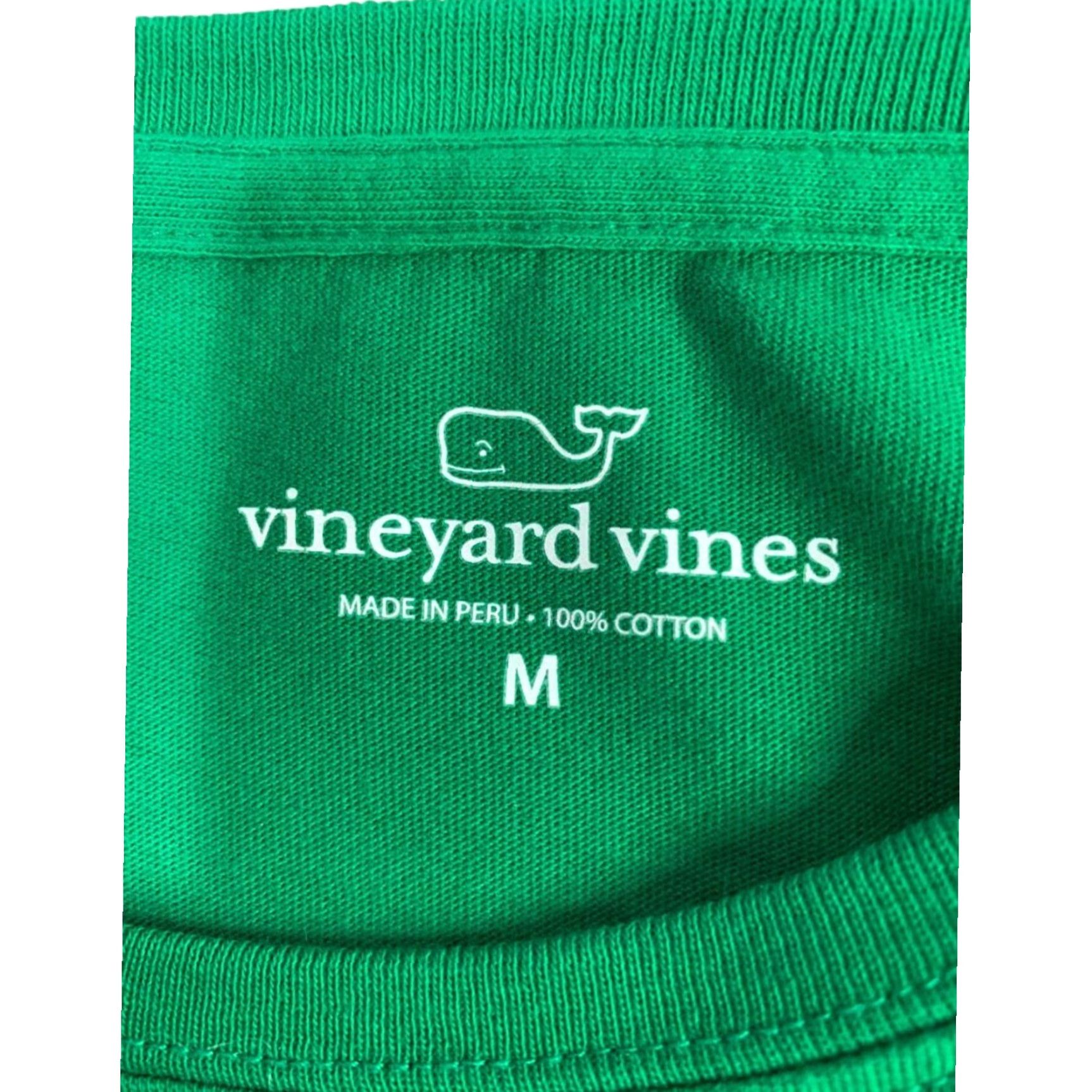 Vineyard Vines VINTAGE Vineyard Vines Womens Holiday 2015 Green Long Sleeve Tshirt M Green Womens 2015 Holiday Tshirt Size M / US 6-8 / IT 42-44 - 7 Thumbnail