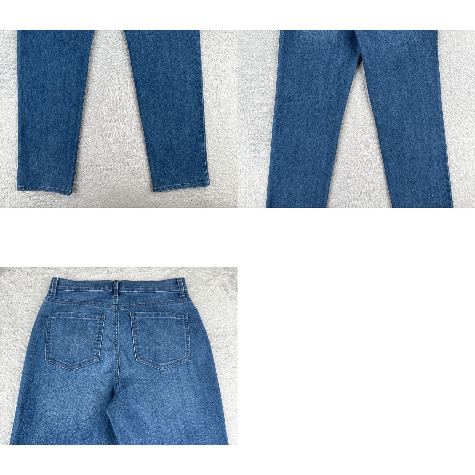 Gloria Vanderbilt Gloria Vanderbilt Jeans Womens 6 Blue Denim Amanda Straight Leg High Rise 28x31 Size 28" / US 6 / IT 42 - 10 Thumbnail