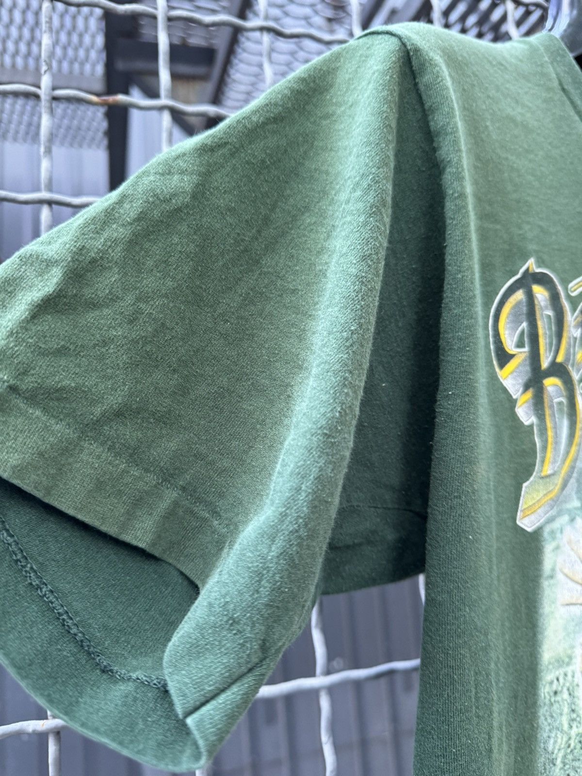 NFL × Vintage Vintage 90s Packers Brett Favre T Shirt NFL tee y2k Size US L / EU 52-54 / 3 - 9 Thumbnail