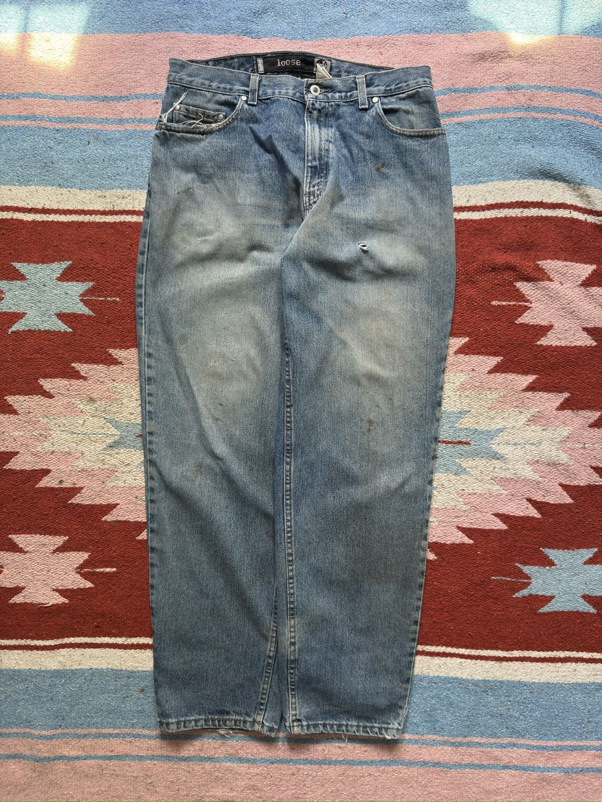 Japanese Brand × Levi's × Vintage Vintage 1990s Levis Silvertab Loose Cut Size US 34 / EU 50 - 1 Thumbnail