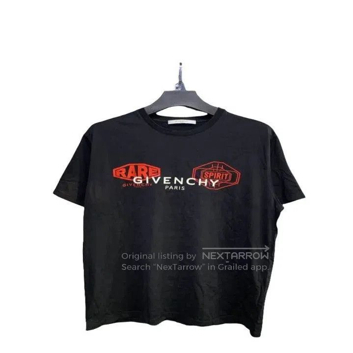 Givenchy Givenchy Men's Logo Print Short Sleeve T-shirt. Size US L / EU 52-54 / 3 - 1 Thumbnail