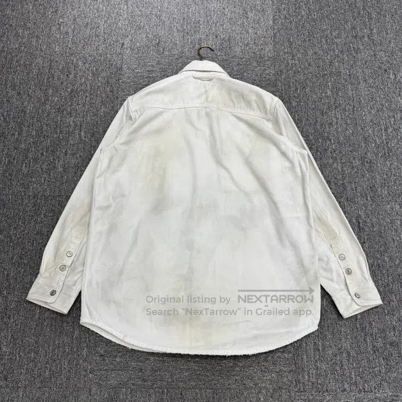 Balenciaga Balenciaga Distressed destroyed denim shirt Size US M / EU 48-50 / 2 - 5 Thumbnail