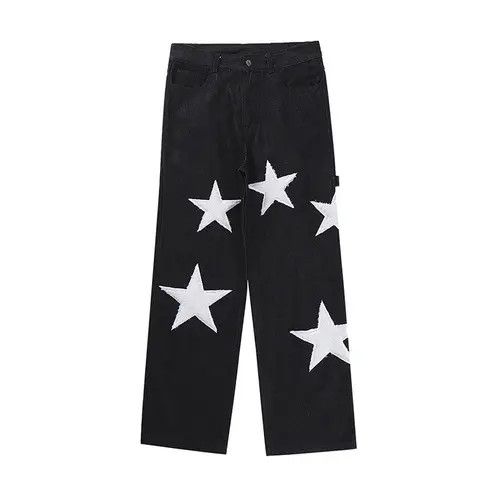 Japanese Brand Retro-style Jjapangy Trousers Star Harajuku style Size US 30 / EU 46 - 3 Thumbnail