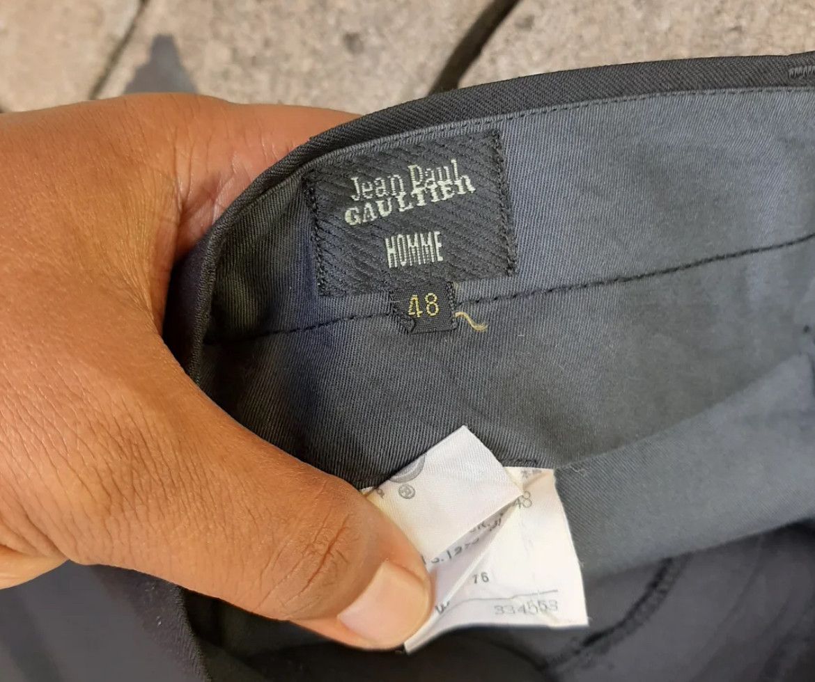 Jean Paul Gaultier 90s Jean Paul Gaultier Homme JPG Trousers Size US 29 - 4 Thumbnail