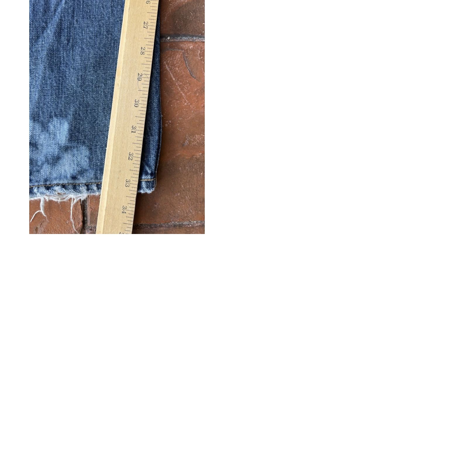Citizens Of Humanity Y2K Citizens Of Humanity Jeans Mens 36x33.5 Jagger Bootcut Distressed Denim Blue 5-Pocket Belt Loops Slim Relaxed USA Size US 36 / EU 52 - 10 Thumbnail