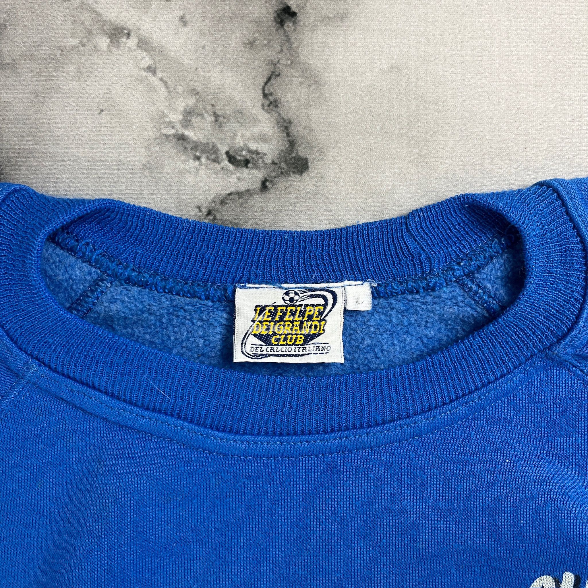 Le Grande Bleu (L.G.B.) Felpa Le Felpe Dei Grand Club – L Size US L / EU 52-54 / 3 - 3 Thumbnail