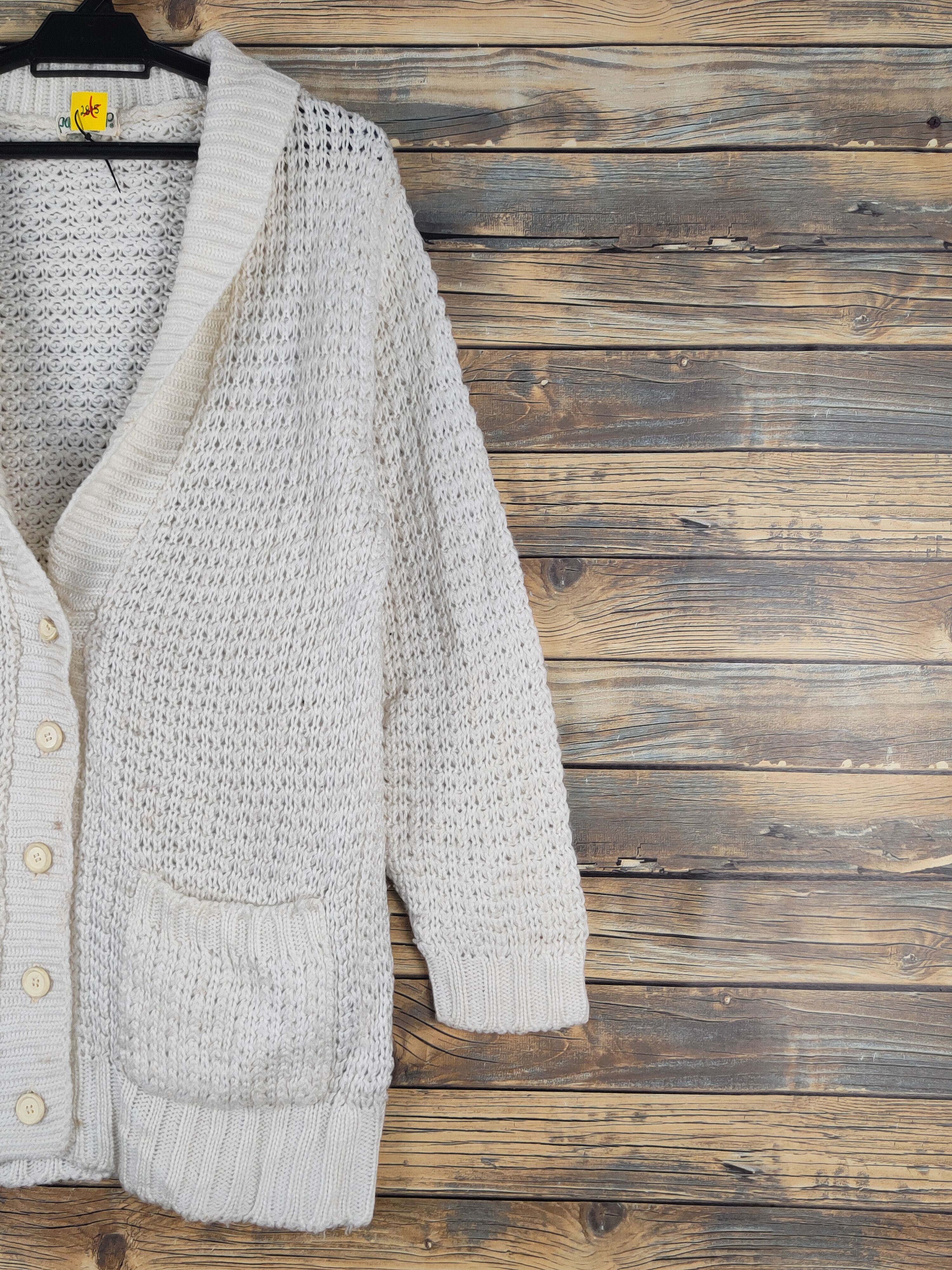 Japanese Brand Pure Jump made in tokyo vintage Knitwear Cardigan #W1356 Size M / US 6-8 / IT 42-44 - 7 Thumbnail