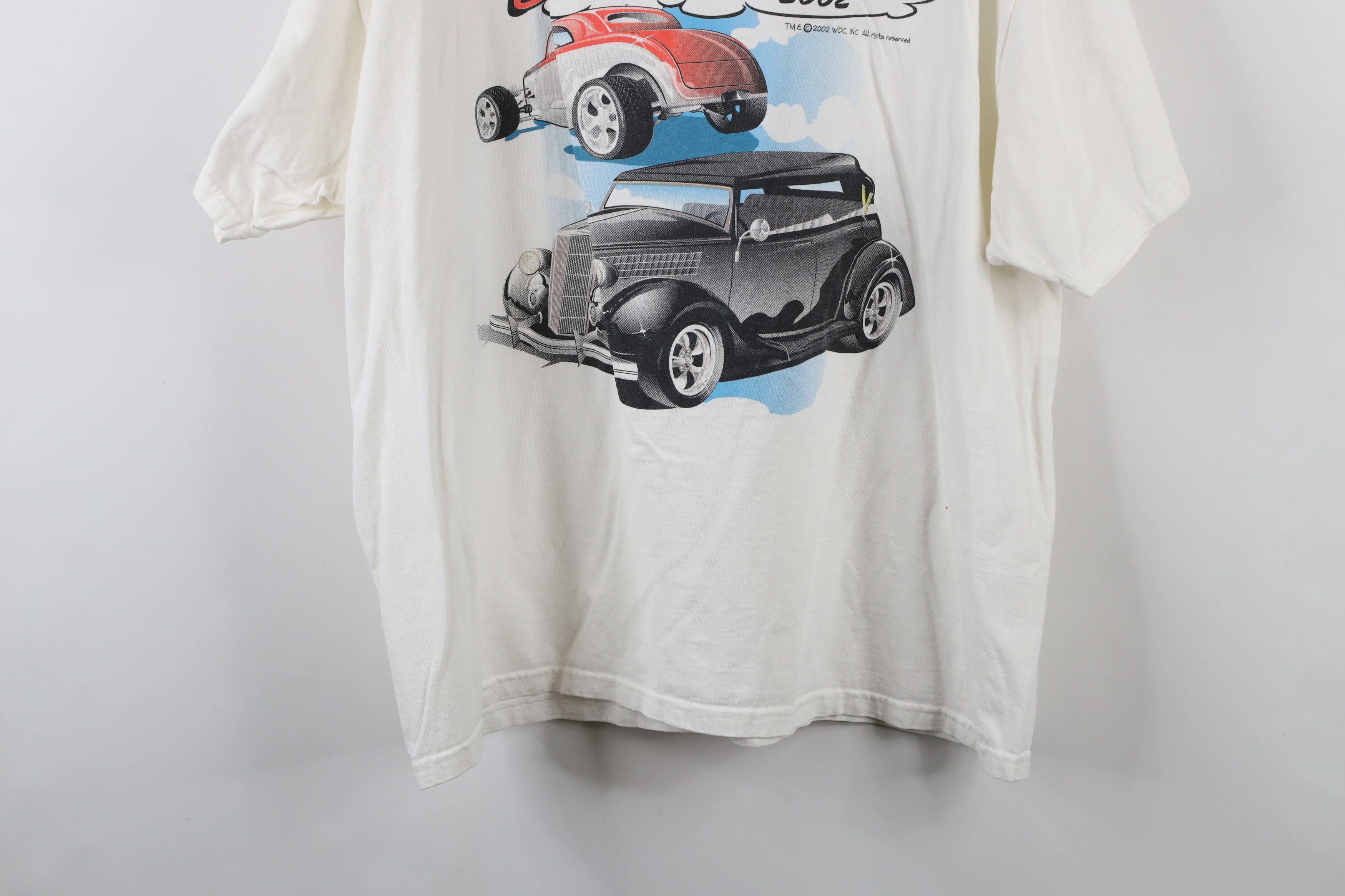 Vintage Vintage Y2K 2002 Woodward Dream Cruise Detroit T-Shirt White Size US XL / EU 56 / 4 - 15 Thumbnail