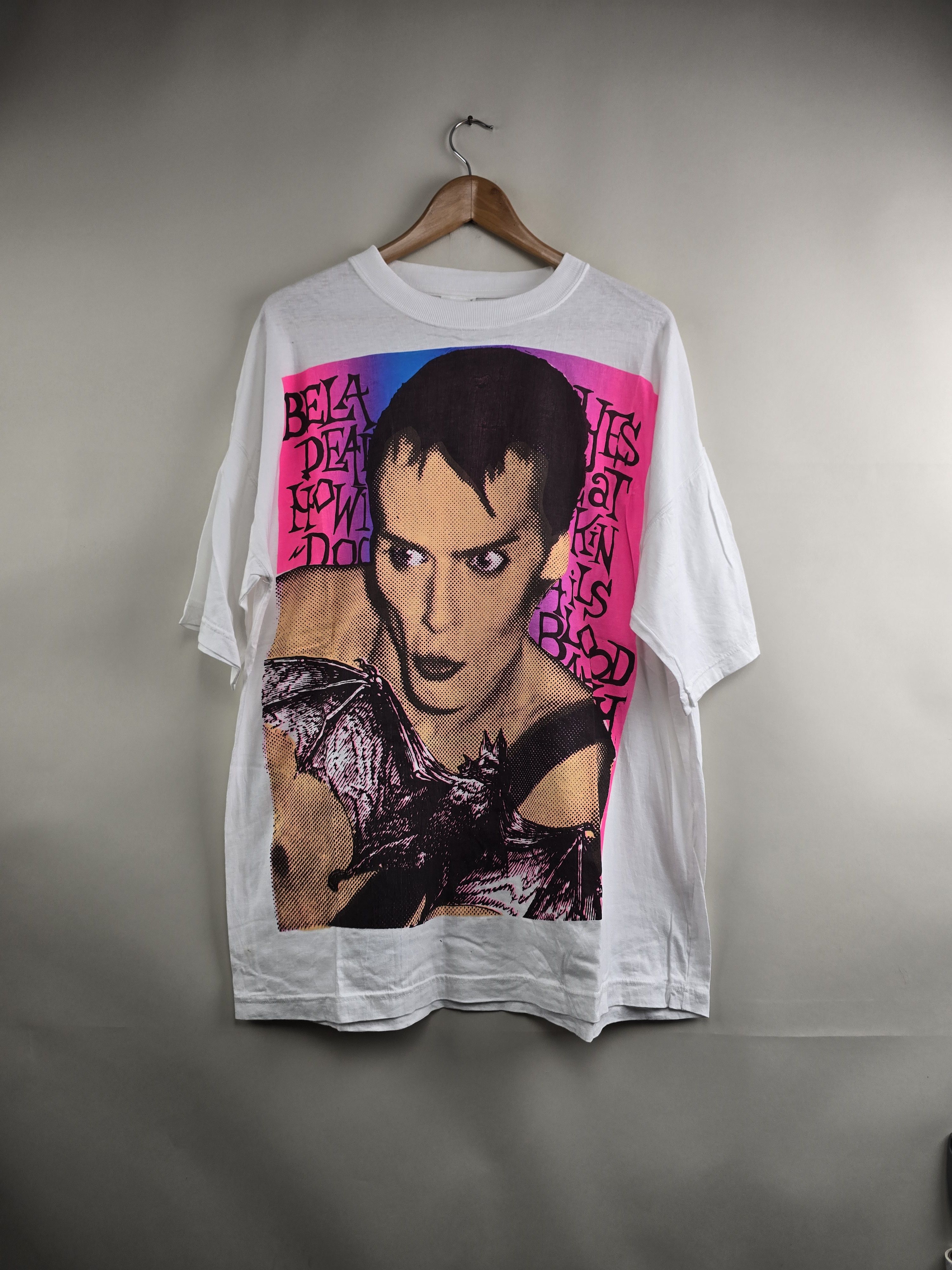 BAUHAUS バウハウス Limited 100 PETER MURPHY 90s Bauhaus Peter Murphy Special Hand printed design XL