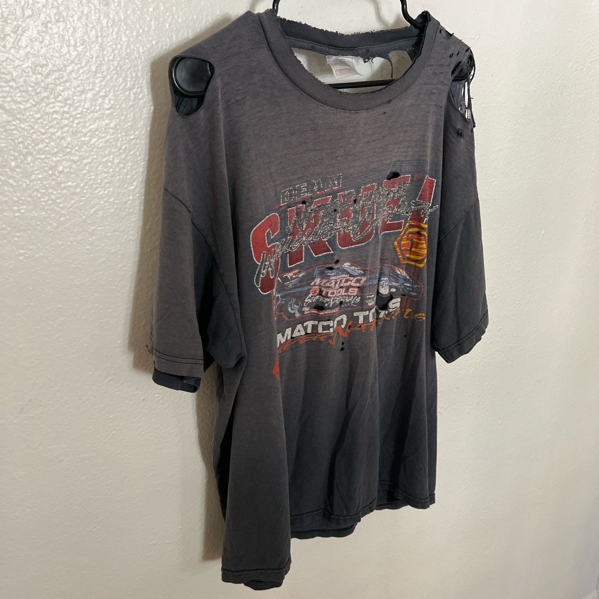 Vintage Thrashed Vintage Shirt Size US XL / EU 56 / 4 - 3 Thumbnail