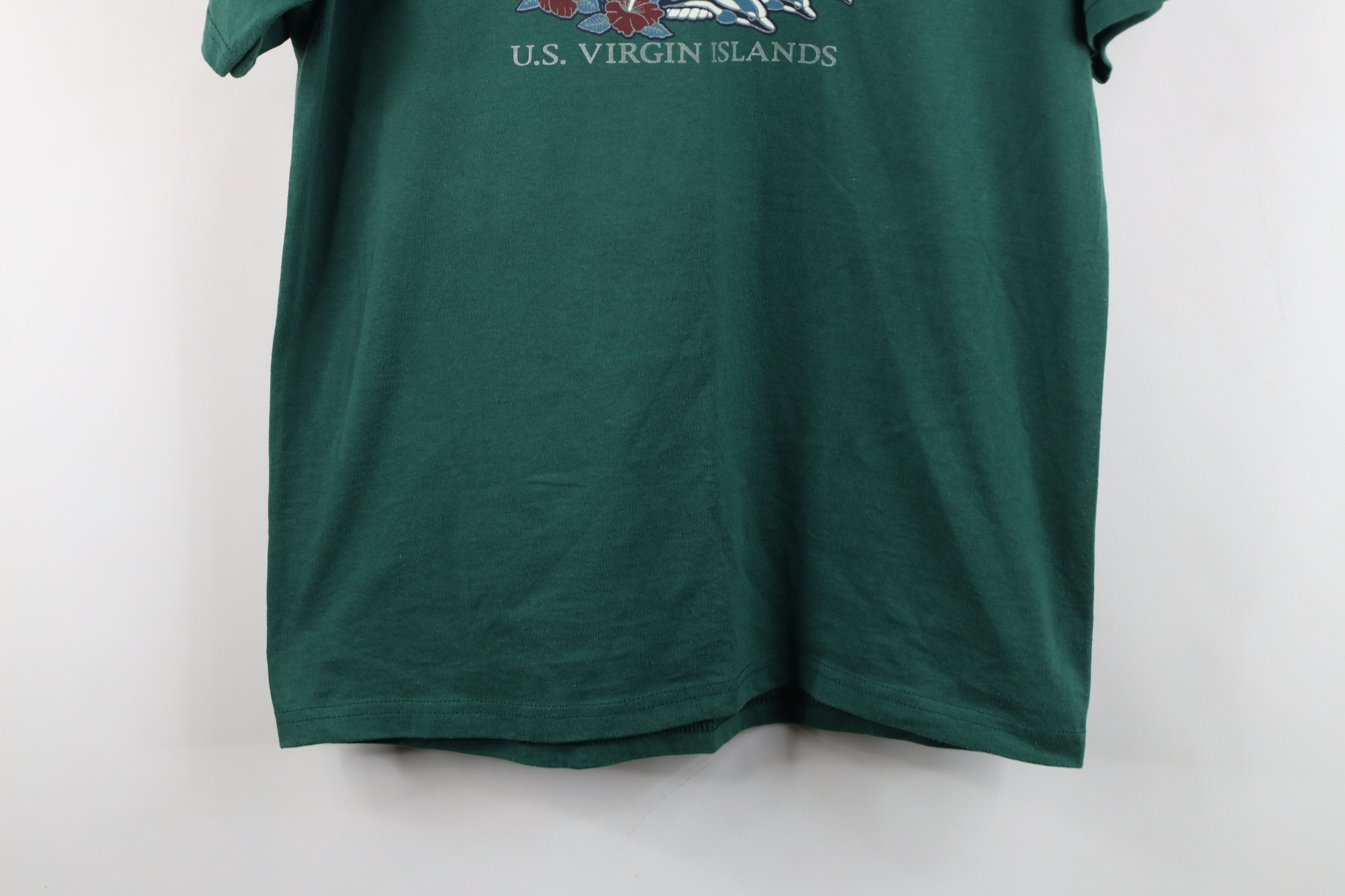 Vintage Vintage 90s Streetwear Thomas Virgin Islands Sailing T-Shirt Size US M / EU 48-50 / 2 - 3 Thumbnail