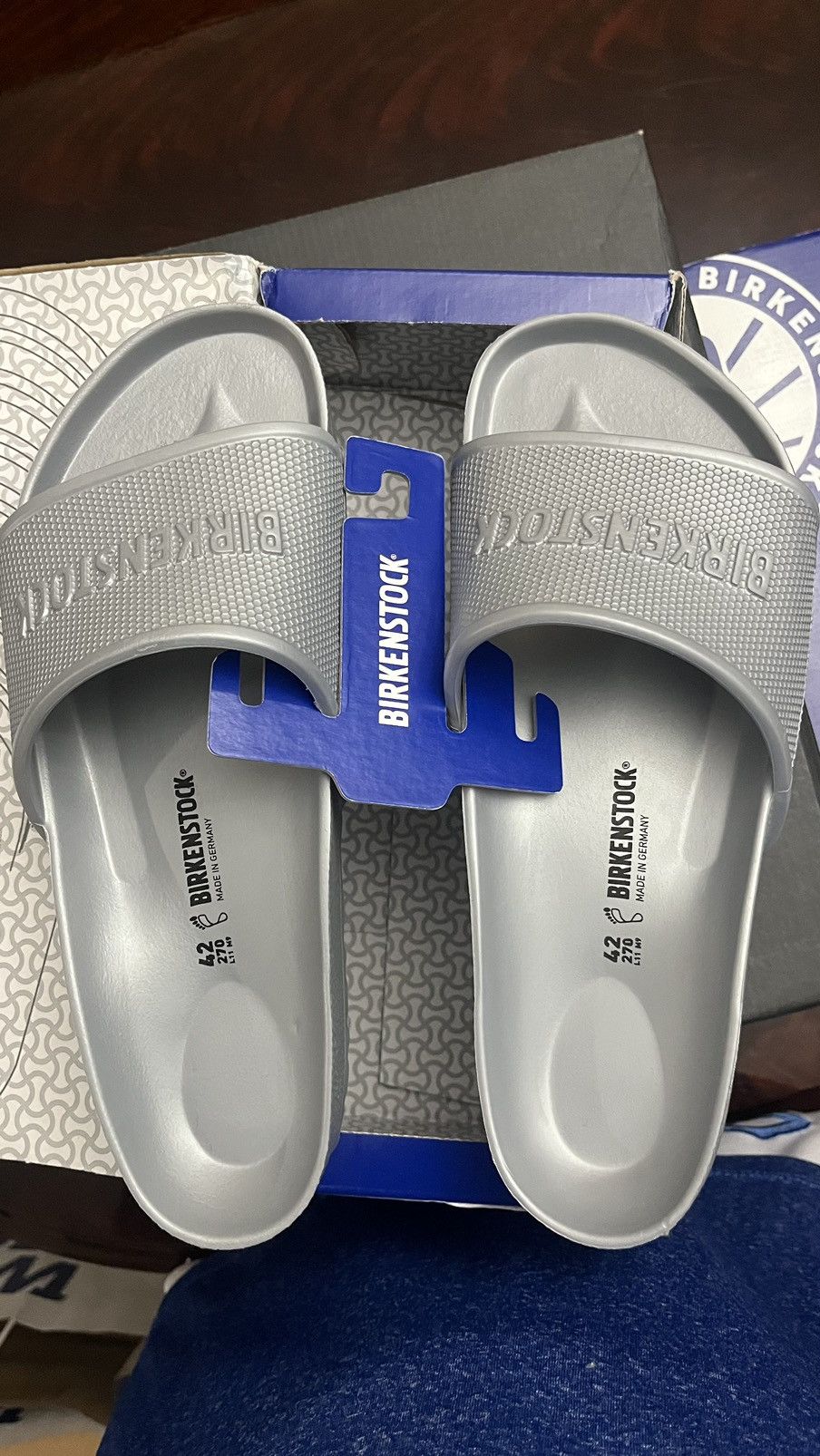 Birkenstock Birkenstock Barbados Eva Silver Size US 9 / EU 42 - 5 Thumbnail