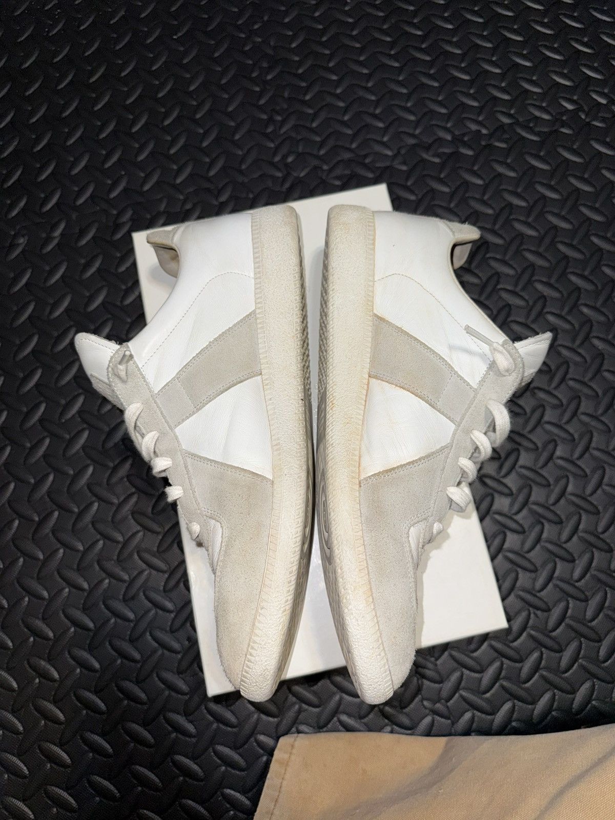 Maison Margiela Maison Margiela Replica GAT Sneakers White/Grey 46 13 Size US 13 / EU 46 - 8 Thumbnail