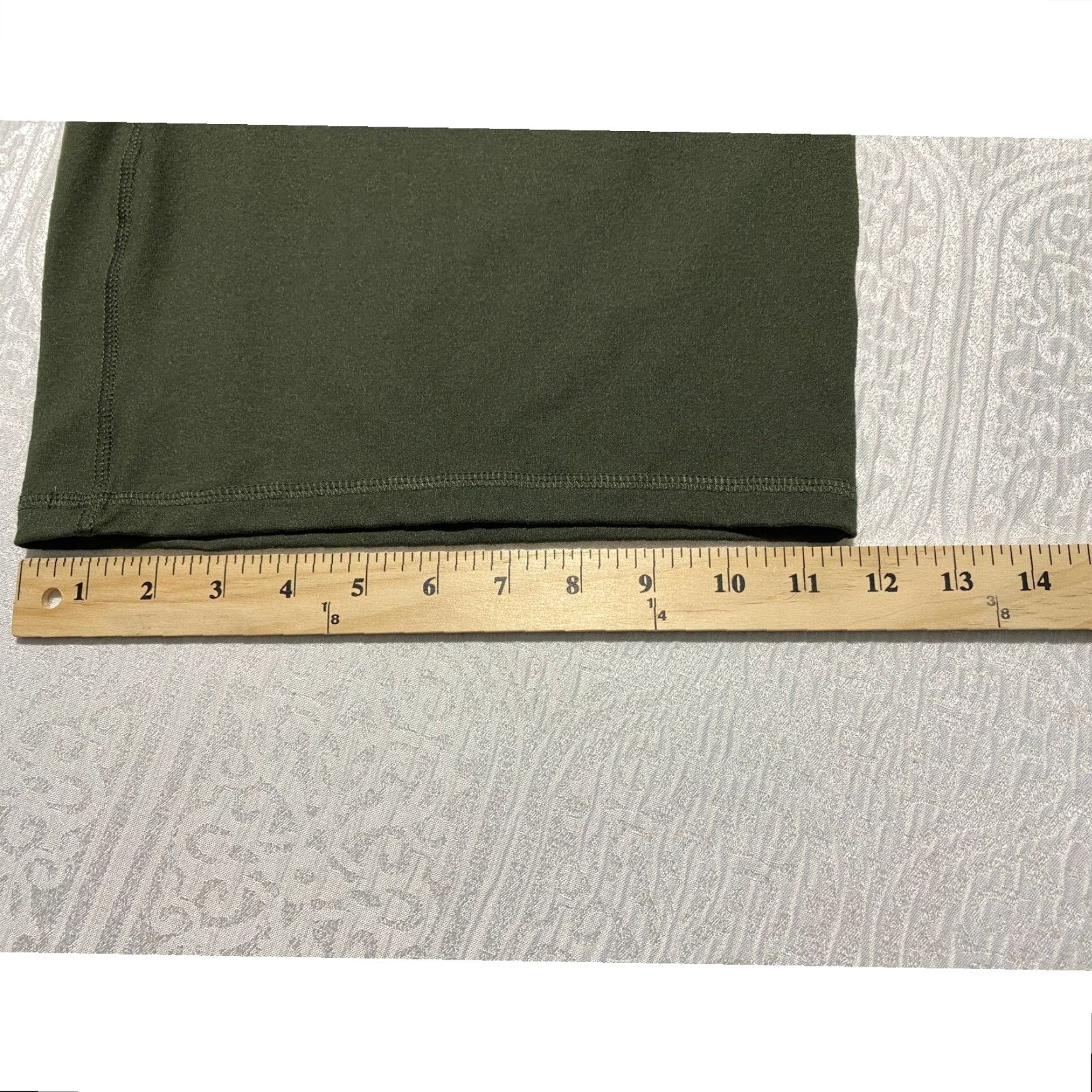 Eddie Bauer Eddie Bauer Lounge Mens M Olive Green Performance Shorts Drawstring Stretch Relaxed Pockets Moisture Wicking Athletic Casual Travel Size US 31 - 7 Thumbnail