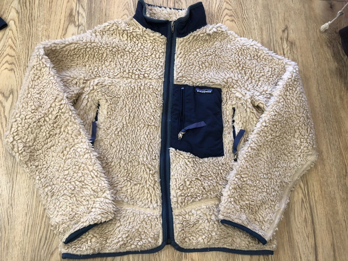 Patagonia × Vintage Vintage 2000 Patagonia deep pile retro jacket Size US XS / EU 42 / 0 - 4 Thumbnail