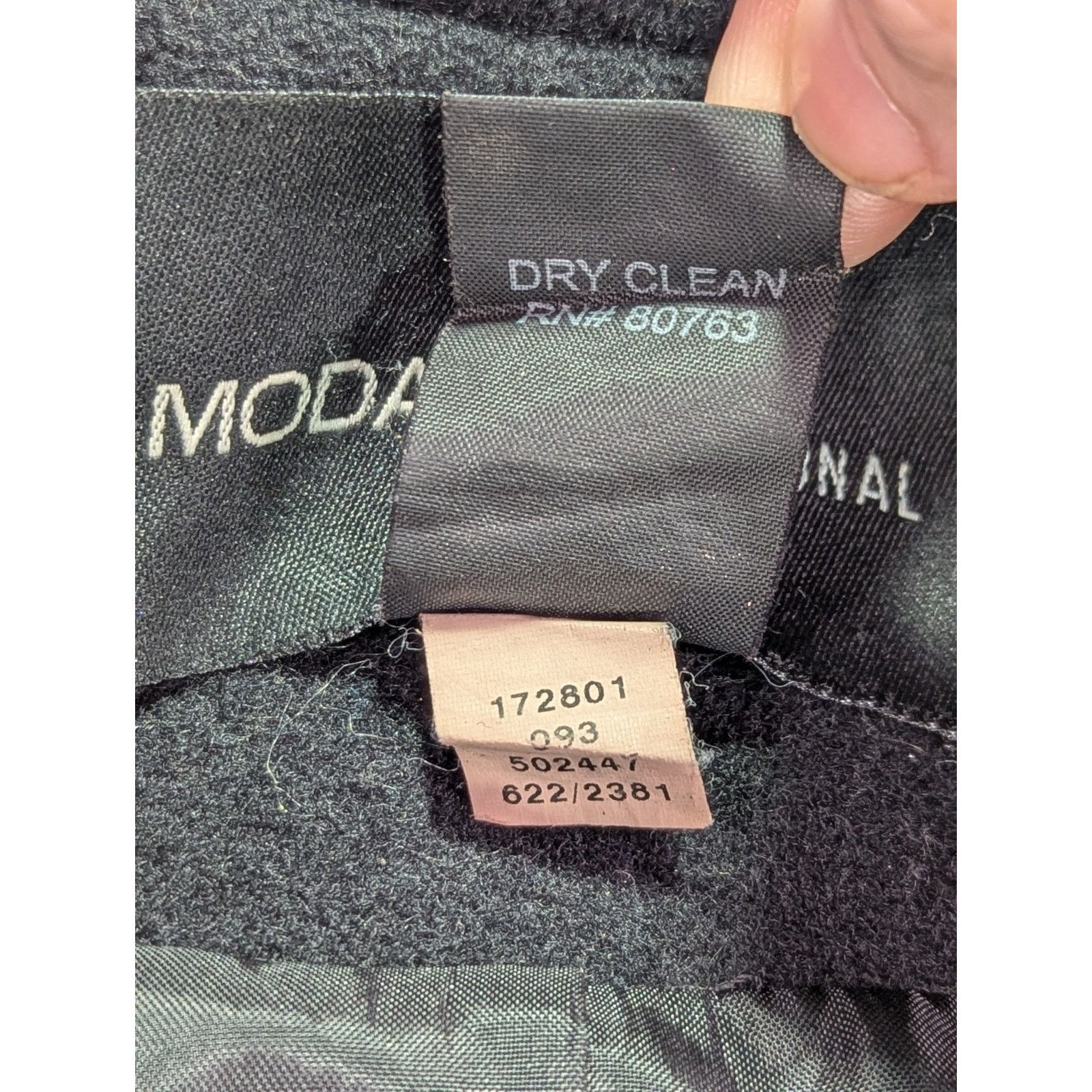 Other × Victoria's Secret VTG 90s Size 4P Black 100% Wool Mid-Length Pea Coat Size S / US 4 / IT 40 - 5 Thumbnail