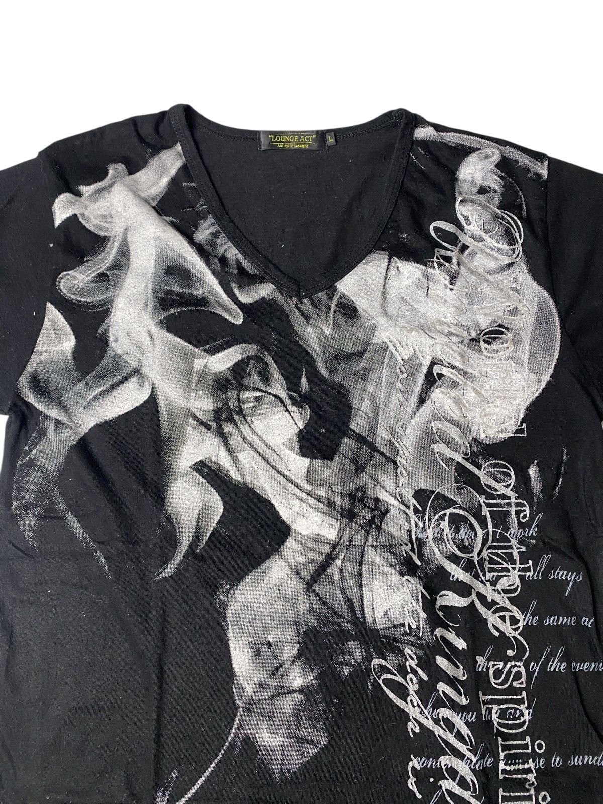 If Six Was Nine 2000's Lounge Act Vkei Poem Shirt Size US S / EU 44-46 / 1 - 2 Thumbnail
