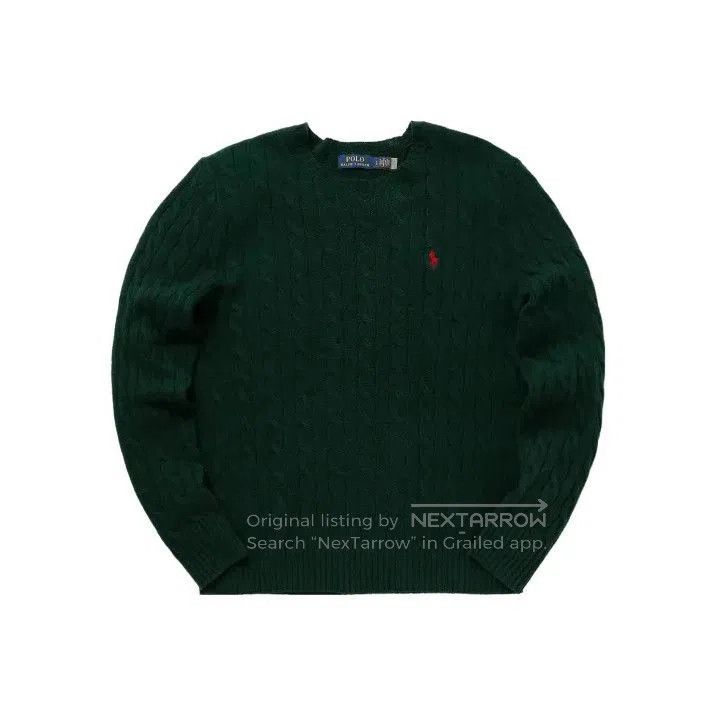 Polo Ralph Lauren Polo Ralph Lauren Men's Green Pony Embroidered Sweater. Size US S / EU 44-46 / 1 - 1 Thumbnail