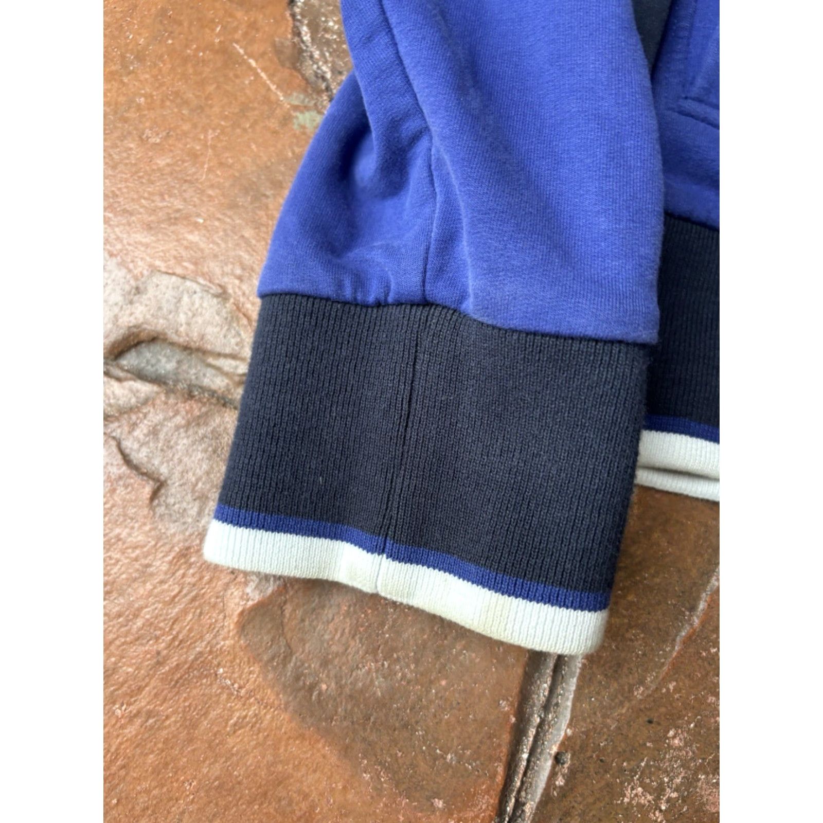 Aeronautica Militare AERONAUTICA MILITARE Full Zip Sweater Large Embroidered Logo Men Shirt Pullover Knit Blue Size US L / EU 52-54 / 3 - 5 Thumbnail