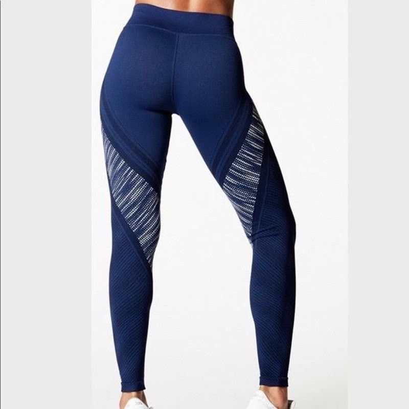 Nordstrom Nux | In a Row Seamless Yoga Leggings | Small Size 26" / US 2 / IT 38 - 10 Thumbnail