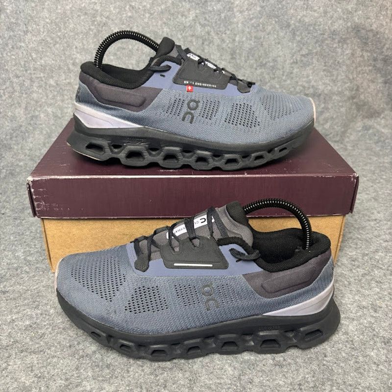 On On Cloudstratus 3 Gray Mesh Running Shoes Womens Size 9 US Size US 9 / IT 39 - 1 Thumbnail