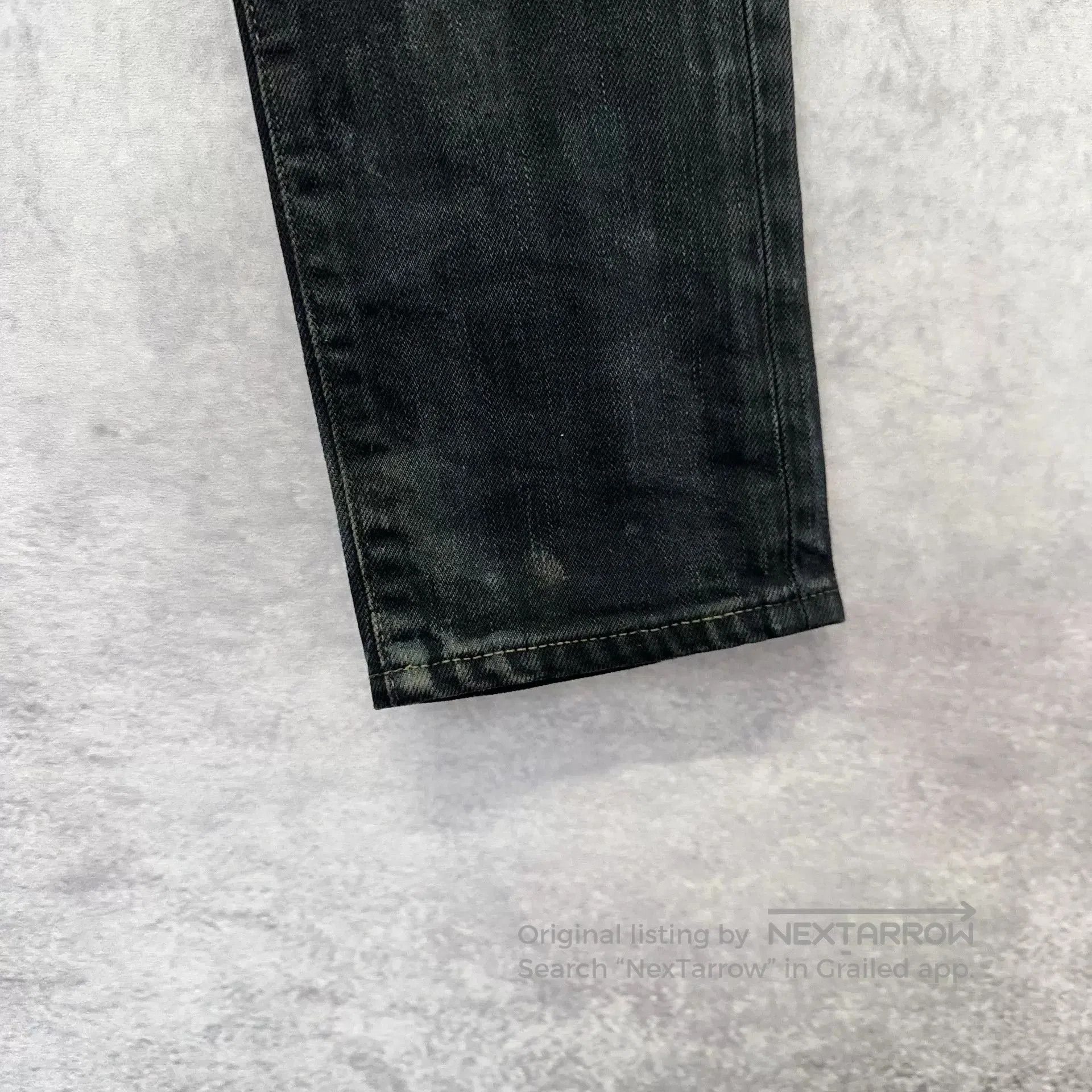 Yves Saint Laurent YSL Black Ripped Jeans Size 26. Size 26" / US 2 / IT 38 - 5 Thumbnail