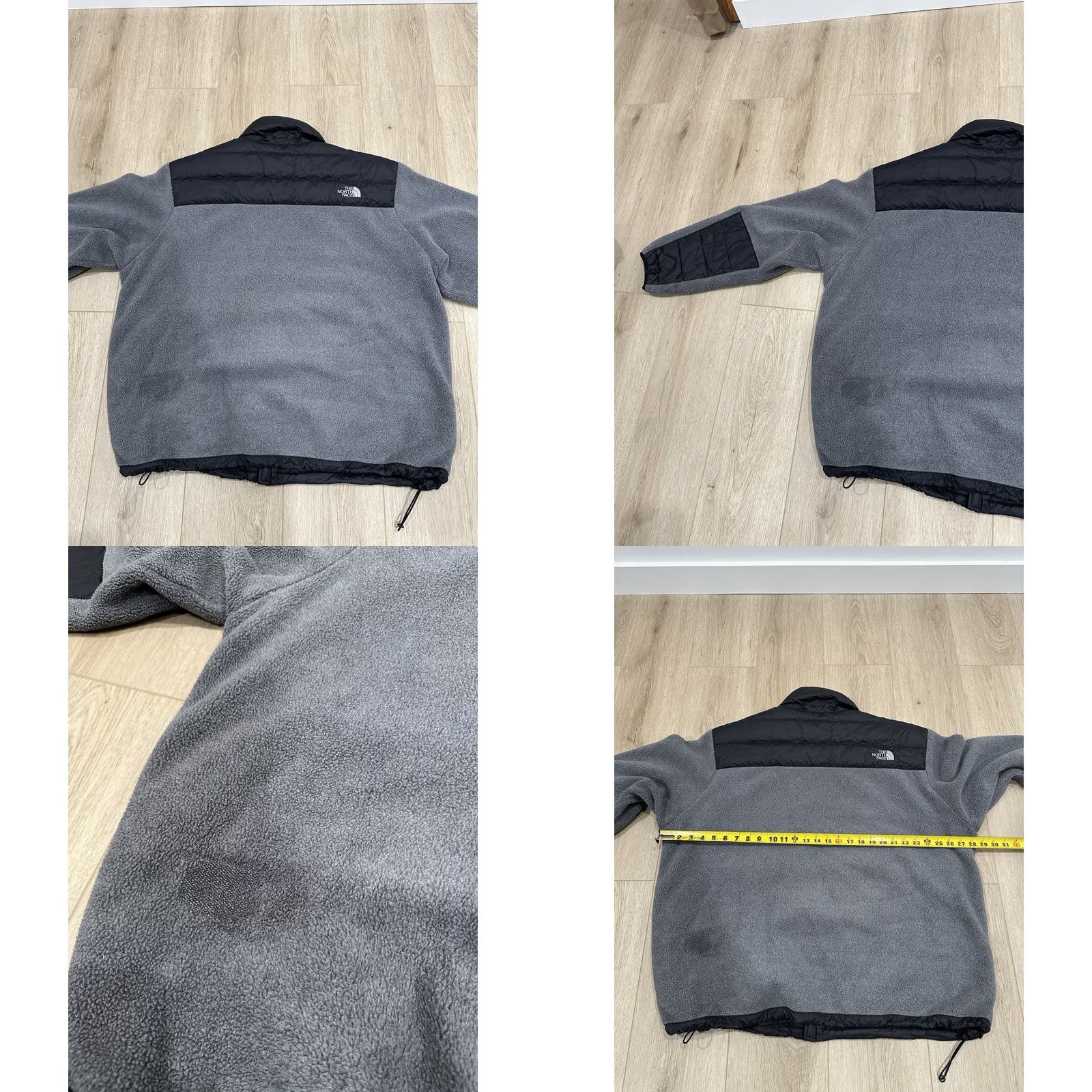 The North Face The North Face Denali 550 Down Jacket Full Zip Men 2XL Gray Fleece Polartec Burn Marks Included Size US XXL / EU 58 / 5 - 9 Thumbnail