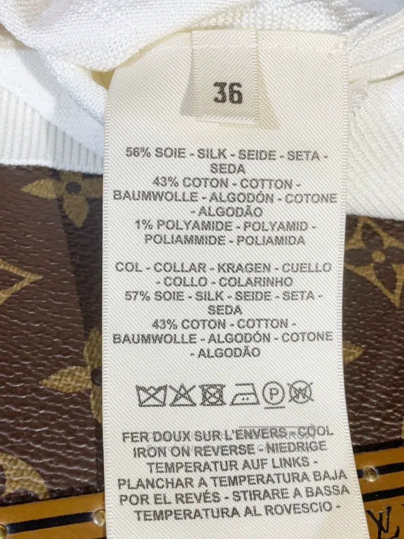 Hermes Hermes White knit top for women Size XS / US 0-2 / IT 36-38 - 4 Thumbnail