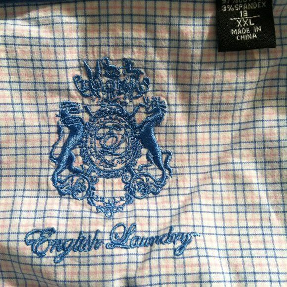 English Laundry ENGLISH LAUNDRY MENS COTTON CASUAL SHIRT SIZE: XXL Size US XXL / EU 58 / 5 - 5 Thumbnail