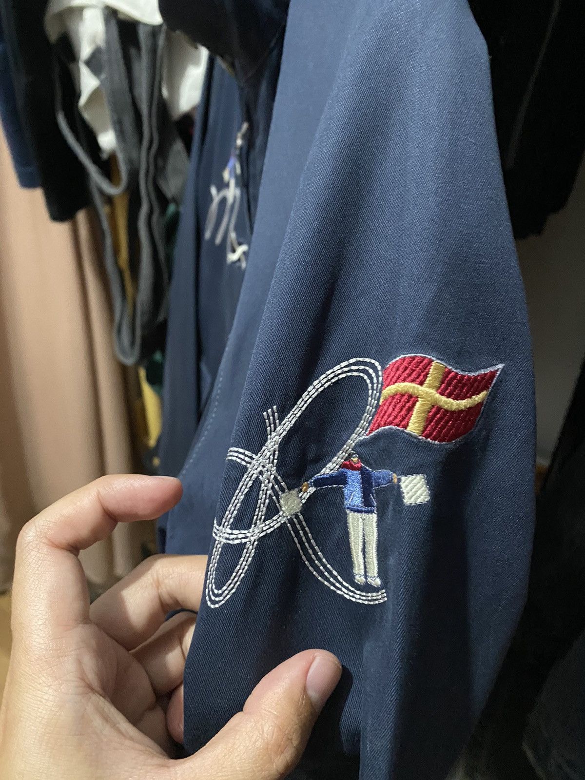 Band Tees × Designer × Vintage Lupo Di Mare Sina Cova jacket vintage Size US M / EU 48-50 / 2 - 9 Thumbnail